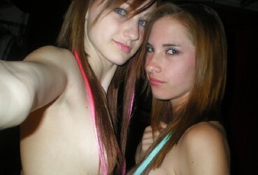 two SUPER-HOT TEENAGER TRAMPS (Sisters?)