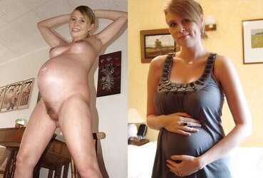 Clothed stripped Pregnant