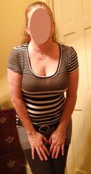 Mature 53 Yr Old Wifey Clothed and Disrobed