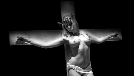 Crucified two!