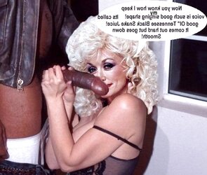Niggerloving Dolly Parton (Multiracial Fakes)