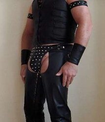 Me in leather