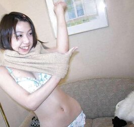 Japanese teenager fur covered