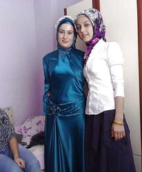 Turkish turbanli hijab arab asian turk