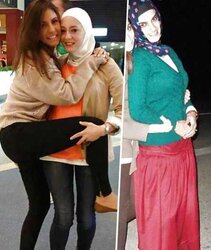 Outdoor - hijab niqab jilbab mallu turban turkish iran egyp