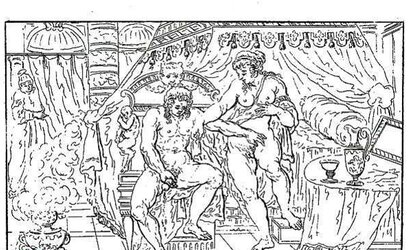 Erotic Book Illustrations trio - Cabinet of Amor and Venus
