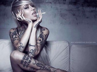 Sara Fabel for me the greatest tat model