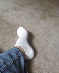 My ex soles cunt and white ankle socks