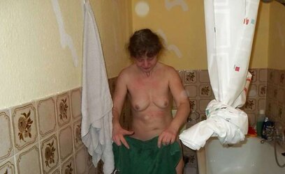 Nude in the bathroom