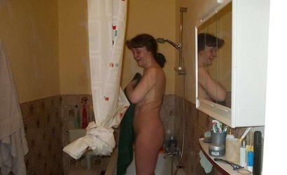 Nude in the bathroom