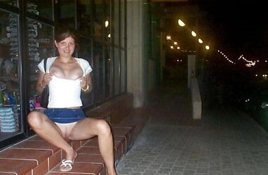 TRULY RED-HOT FEMMES IN PUBLIC