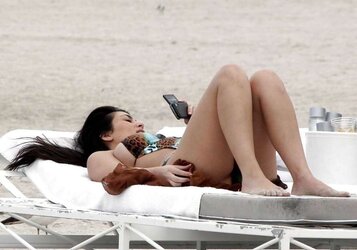 Kim Kardashian Beach