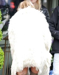 Kate Moss Sans Bra and Sans Panties in London