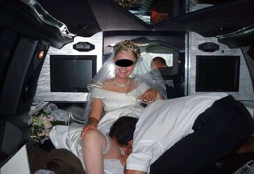BRIDES wedding white undies voyeur married youthfull