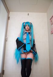 Beautiful Ero Hatsune Miku Cosplay