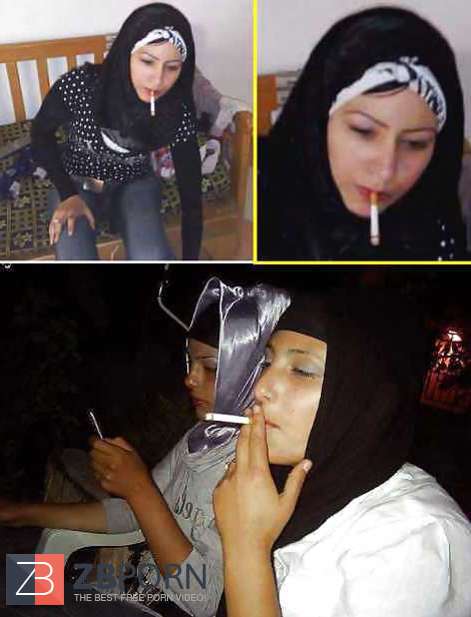 Smoking- hijab niqab jilbab arab / ZB Porn