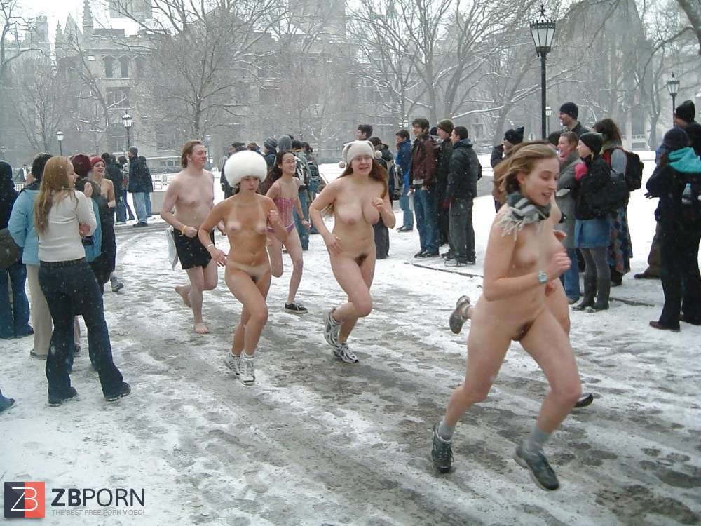 Girl Strips Naked Public