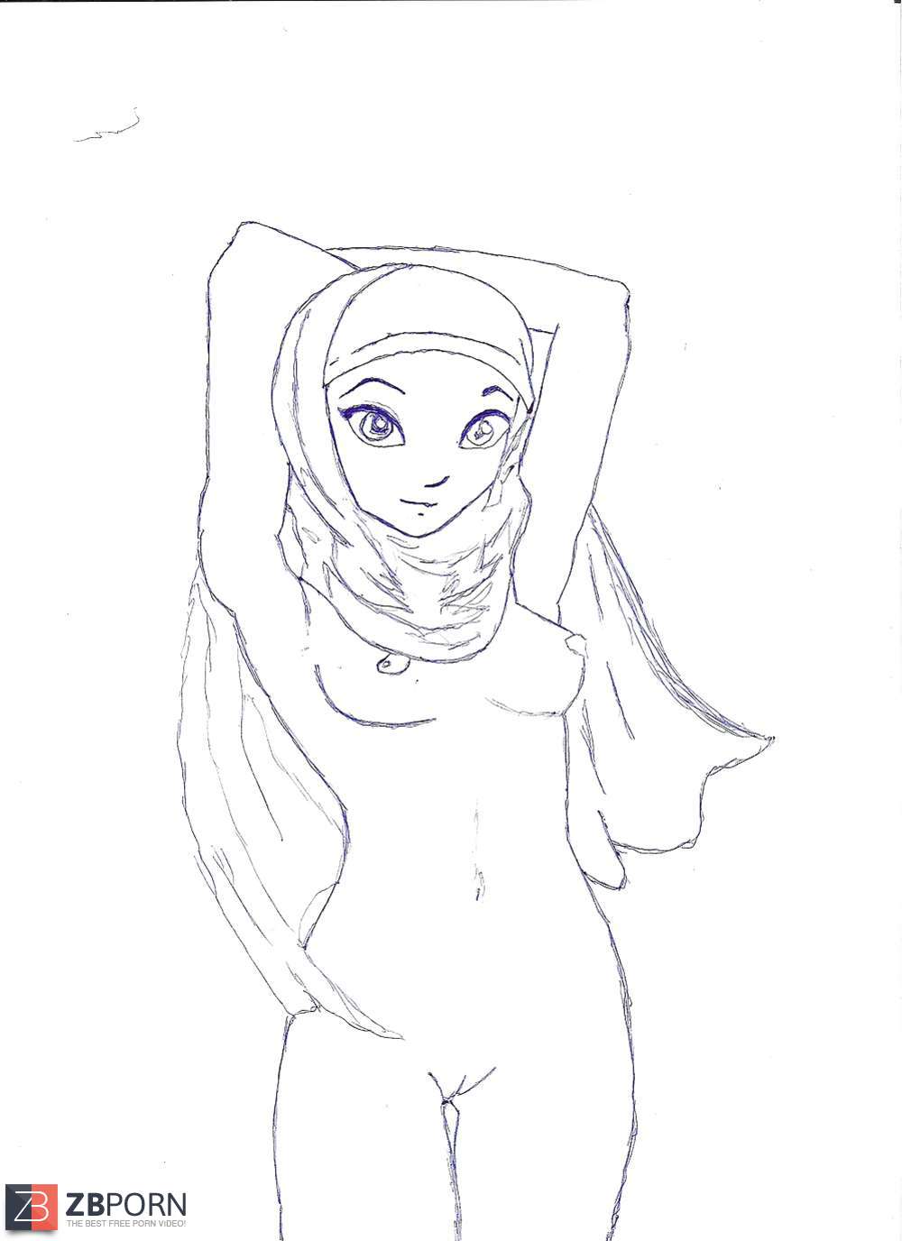 Hijab Toon Porn - Hijab Muslim Cartoon / ZB Porn