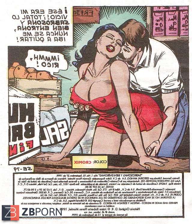 Erotic Cartoon Porn - Sabrosonas ten (Mexican Erotic Comic) / ZB Porn