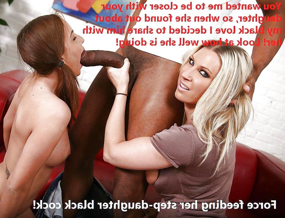 BIG BLACK COCK Bi-Racial Cuckold Captions picture