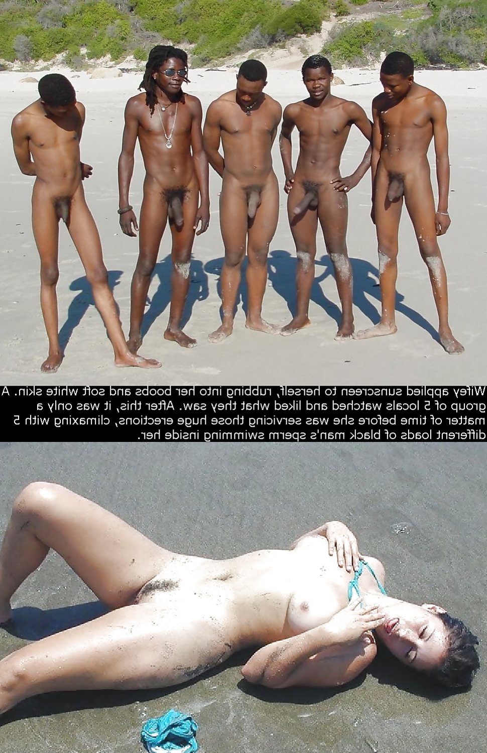 Bi Racial Vacation Beach Cuckold Caps Zb Porn
