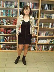 Librarian old mega-slut.