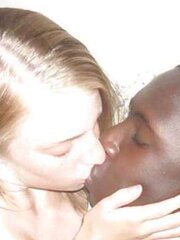 Some scorching blondie teenager likes the ebony snake